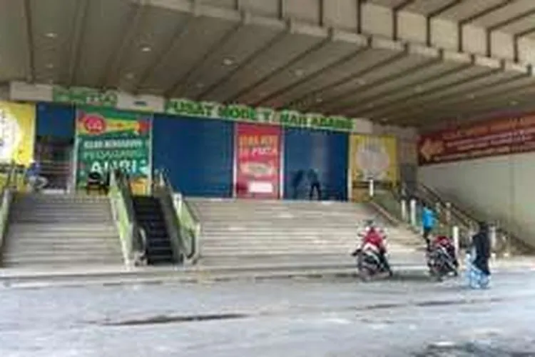 Ilustrasi Pasar Tanah Abang Tutup