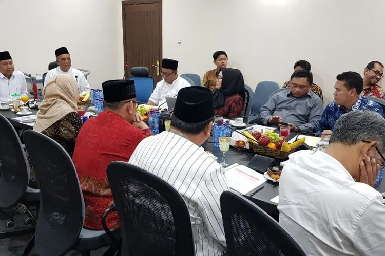 Rapat Persiapan Akomodasi Jamaah Haji di Arab Saudi. (Antara)
