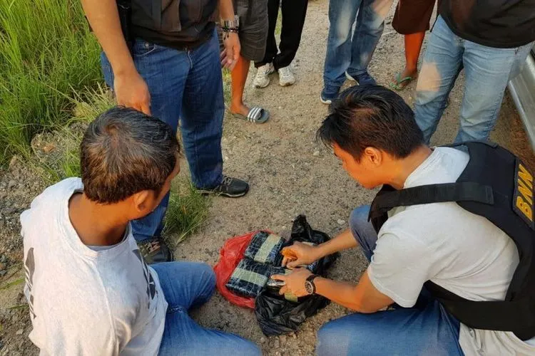 BNN amankan 6 pengedar narkoba. (Antara)