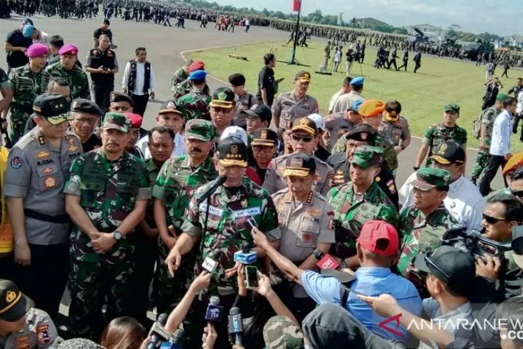 Apel Pengamanan Pemilu 2019 (Antara)