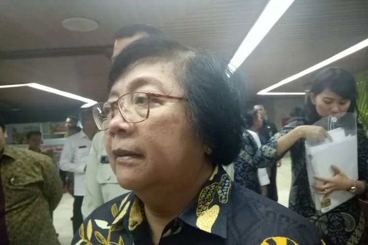 Menteri Lingkungan Hidup dan Kehutanan Siti Nurbaya Bakar. (Antara)