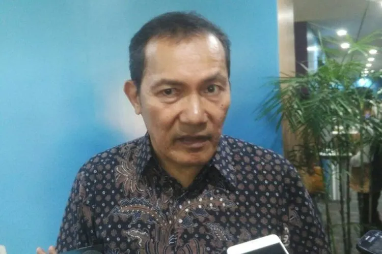 Wakil Ketua KPK Saut Situmorang di gedung Pusat Edukasi Antikorupsi (ACLC) KPK, Jakarta, Selasa (9/4/2019). (Antara/Benardy Ferdiansyah)