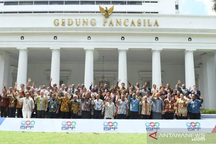 Forum Indonesia-Pasifik Selatan (Indonesia-South Pacific Forum/ISPF), yang berlangsung di Jakarta pada Kamis, 21 Maret 2019. (Antara)