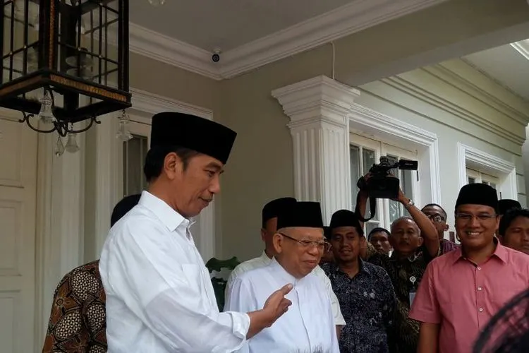 Jokowi dan Ma'ruf Amin (Antara)