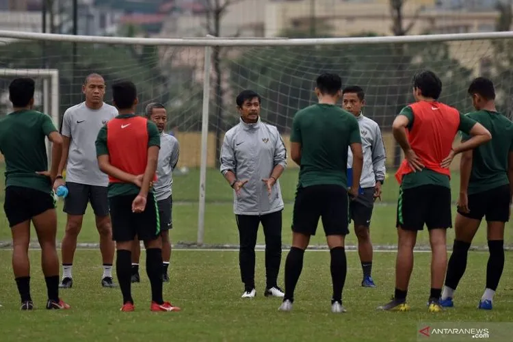 Timnas U-23 tengah berlatih (Antara)