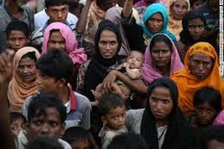 Ilustrasi Etnis Rohingya (CNN)