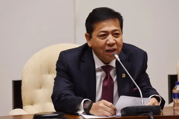 Terpidana perkara korupsi Setya Novanto.