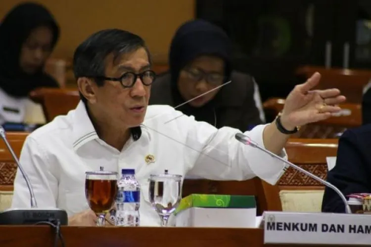 Menteri Hukum dan HAM Yasonna Laoly