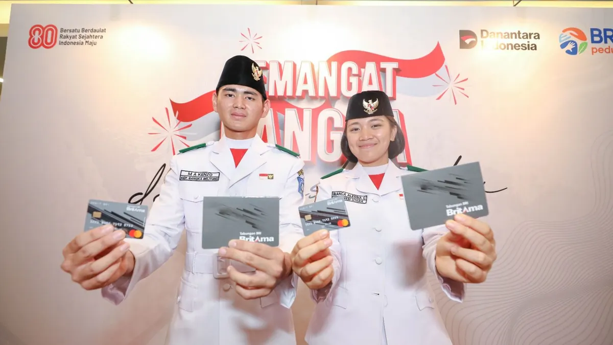 Paskibraka Nasional 2025 Terima Apresiasi Dana Pendidikan dari BRI