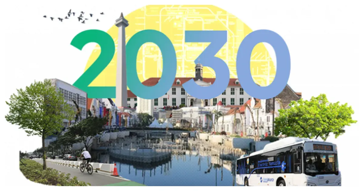 Jakarta 2030 (Sumber: rendahemisi.jakarta.go.id)