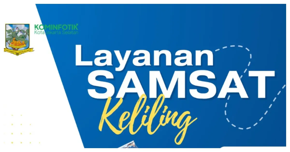 Layanan Samsat Keliling Bulan Desember 2025 di Jakarta (Sumber: Instagram @kotajakartaselatan)