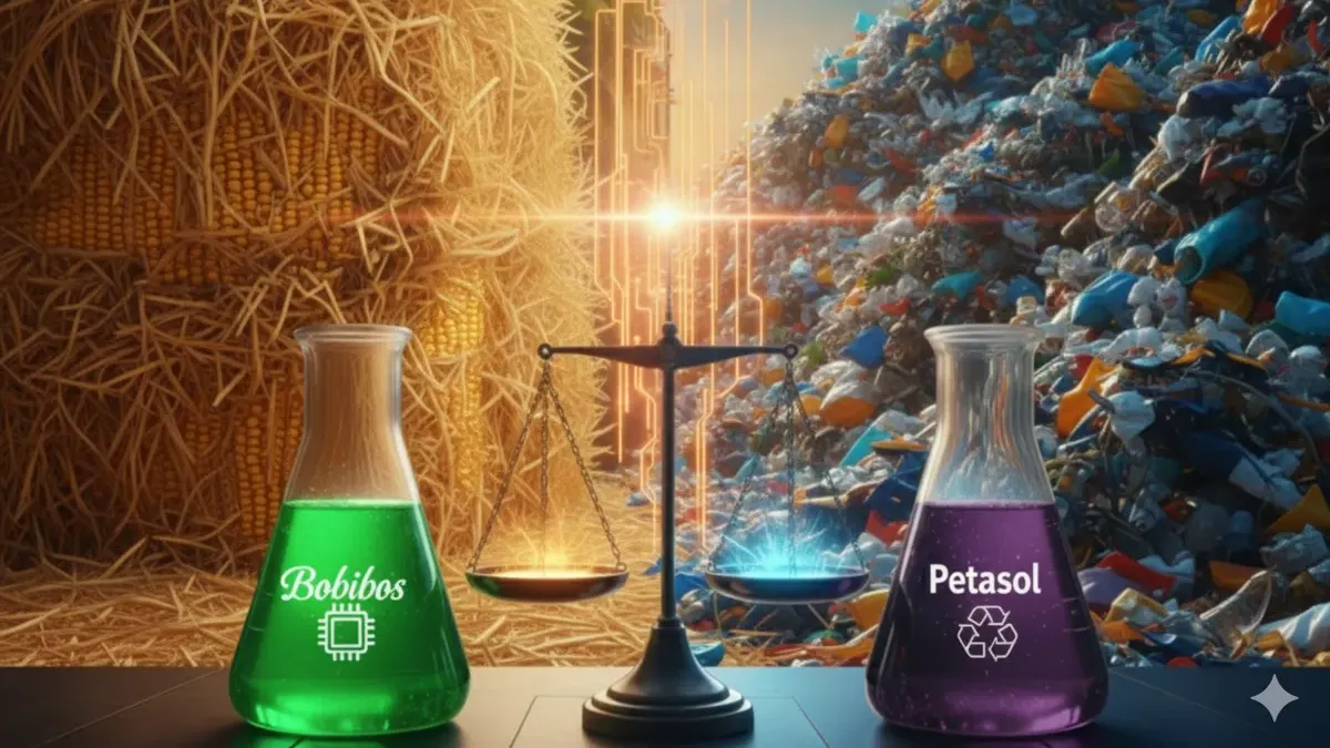 Bahan Bakar Bobibos vs Petasol. (Sumber: Gemini AI)