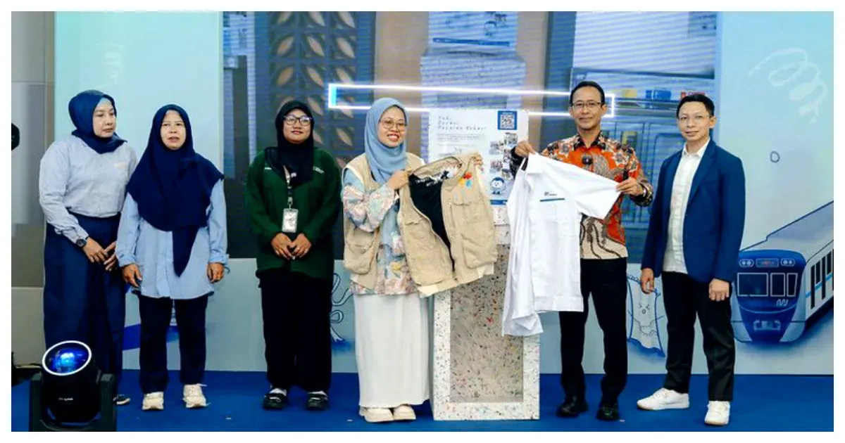 MRT Jakarta Luncurkan Program 'Menjahit Perjalanan' (Sumber: jakartamrt.co.id)