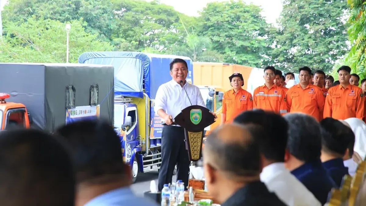 Gubernur Herman Deru melepas 23 armada bantuan kemanusiaan Rp2,65 miliar untuk korban bencana di Aceh, Sumbar, dan Sumut sebagai wujud kepedulian Sumsel.
