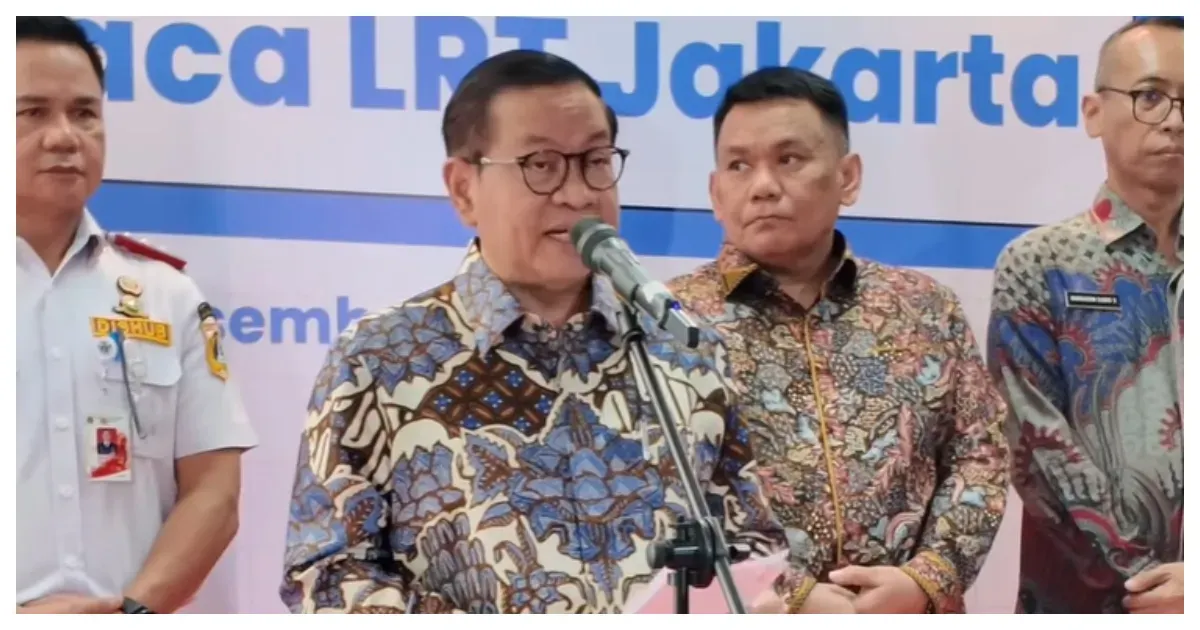 Gubernur DKI Jakarta, Pramono Anung meresmikan layanan QRIS Tap di LRT Jakarta (Sumber: Instagram @dkijakarta)