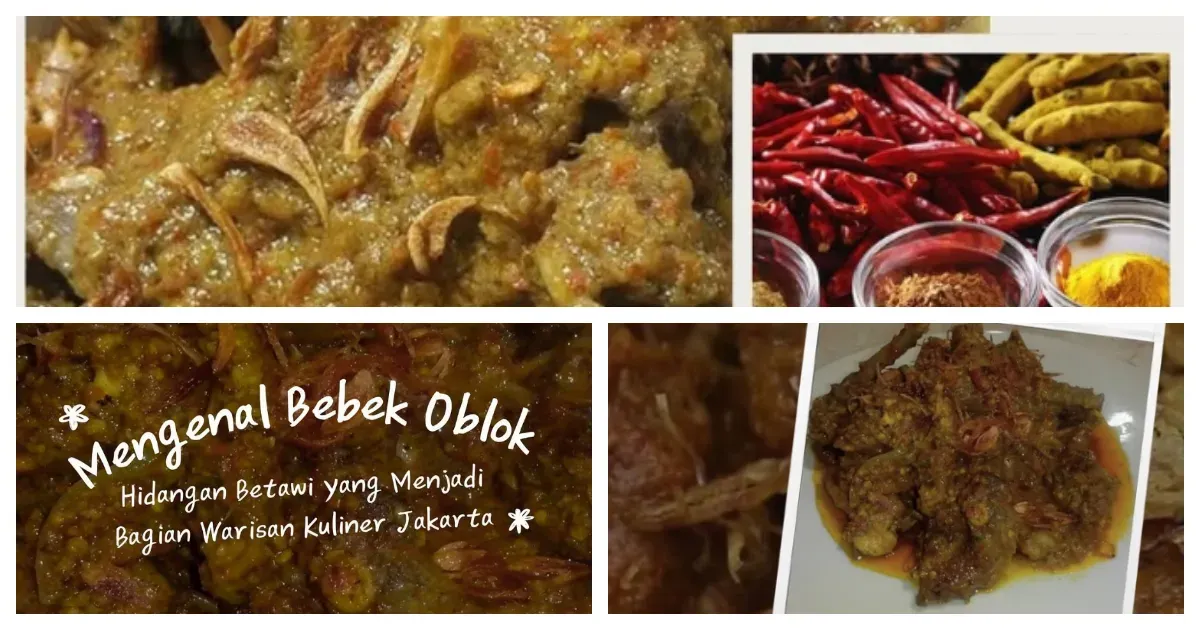 Bebek Oblok, Hidangan Tradisional Betawi (Sumber: Instagram @dkijakarta)