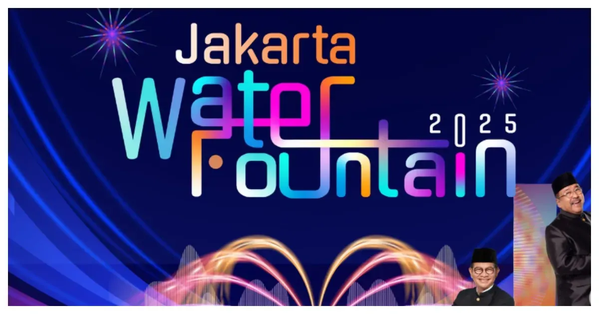 Jakarta Water Fountain 2025 Hadir 13-14 Desember 2025 (Sumber: Instagram @disparekrafdki)