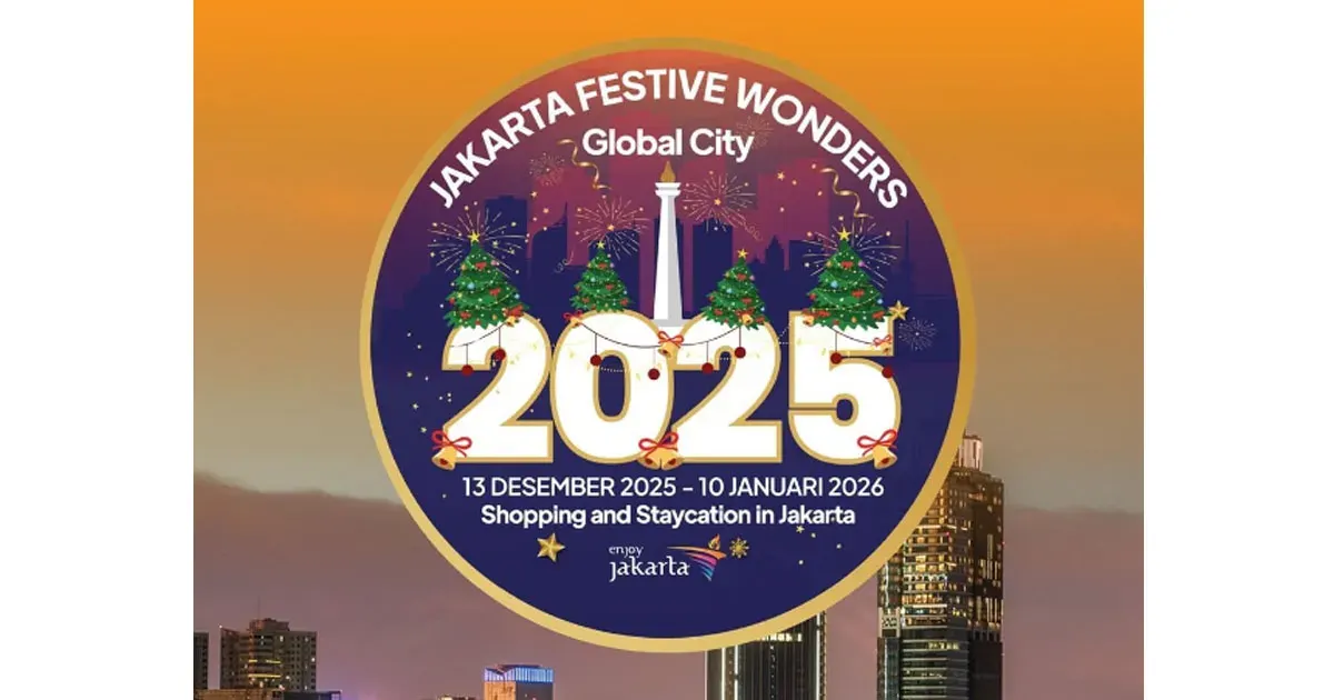 Jakarta Festive Wonders 2025 (Sumber: Instagram @dkijakarta)