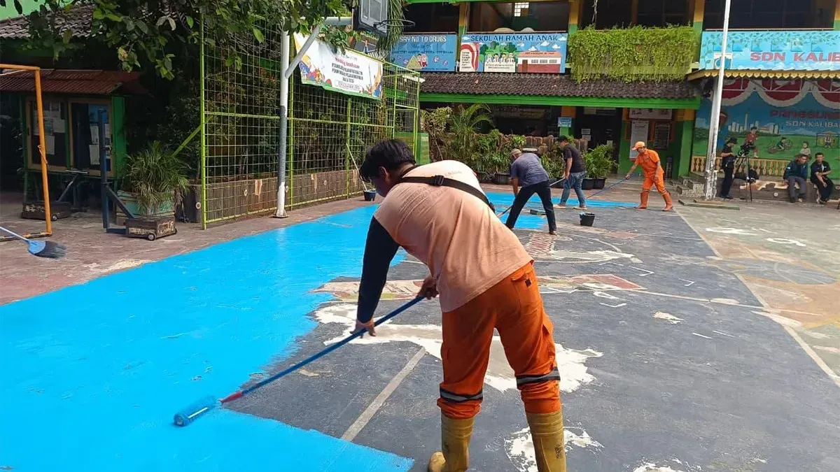 SDN 01 Kalibaru pascainsiden mobil MBG (Sumber: beritajakarta.id | Foto: beritajakarta.id)