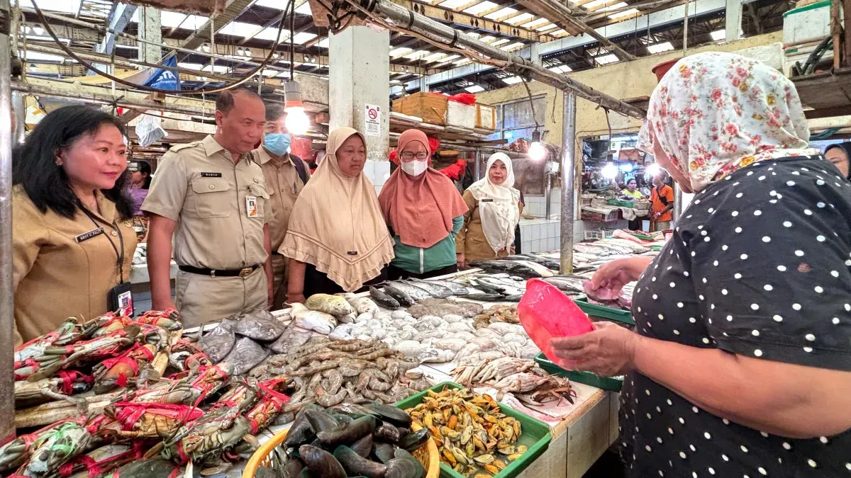 Ketersediaan stok, stabilitas harga, serta keamanan pangan menjelang Hari Raya Natal dan Tahun Baru (Nataru). (Sumber: beritajakarta.id | Foto: beritajakarta.id)
