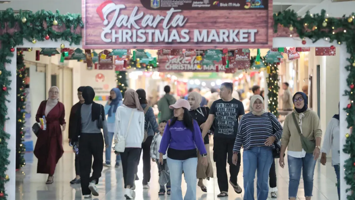 Jakarta Christmas Market 2025 (Sumber: Beritajakarta.id | Foto: Beritajakarta.id)