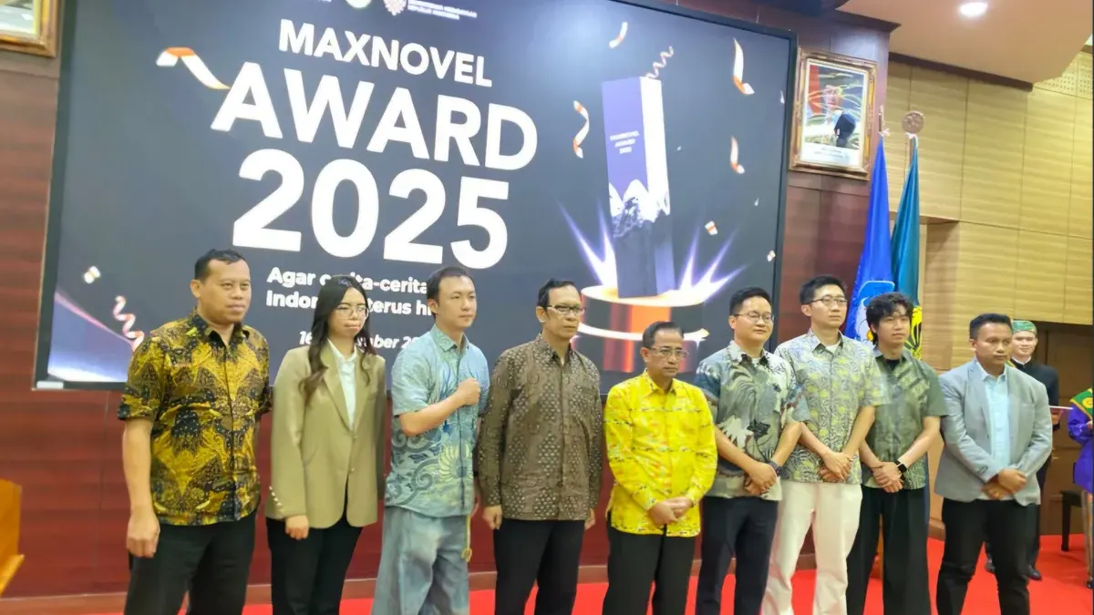 MaxNovel Award 2025 Perkuat Diplomasi Budaya Indonesia (Foto: Ist)