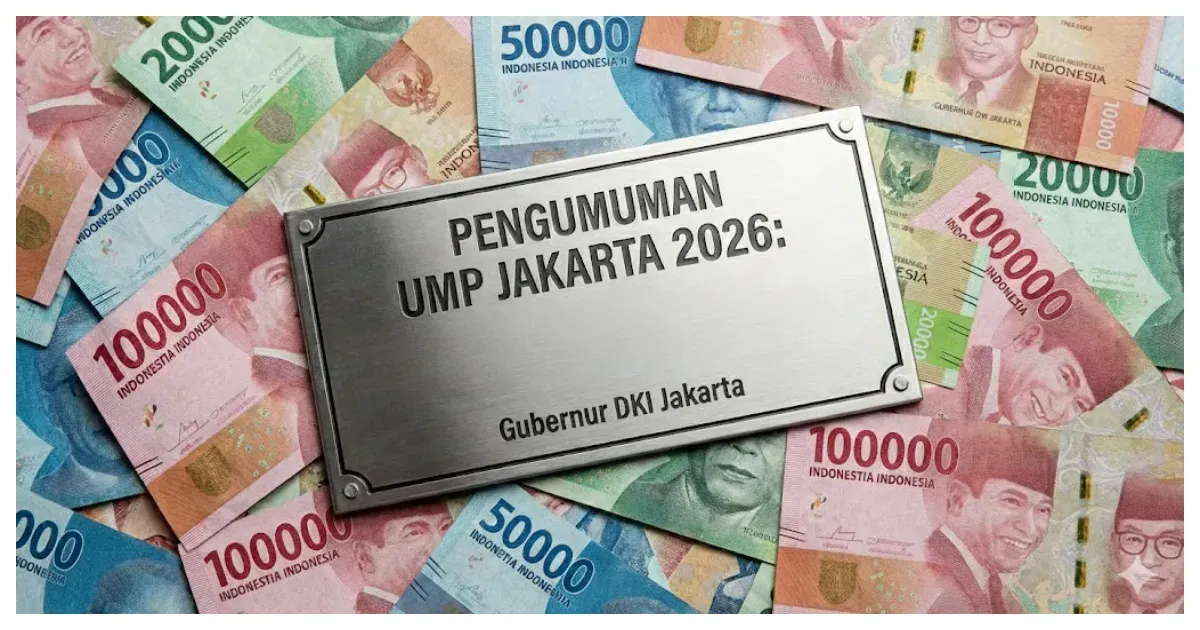 Ilustrasi. UMP Jakarta 2026 (Sumber: Gemini AI)