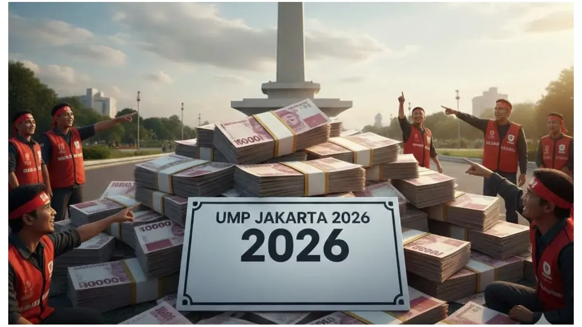 Ilustrasi. UMP Jakarta 2026 (Sumber: Gemini AI)