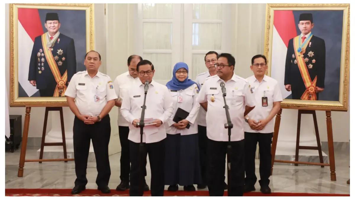 Gubernur DKI Jakarta Pramono Anung Umumkan UMP Jakarta 2026 (Sumber: beritajakarta.id/ Reza Pratama Putra)