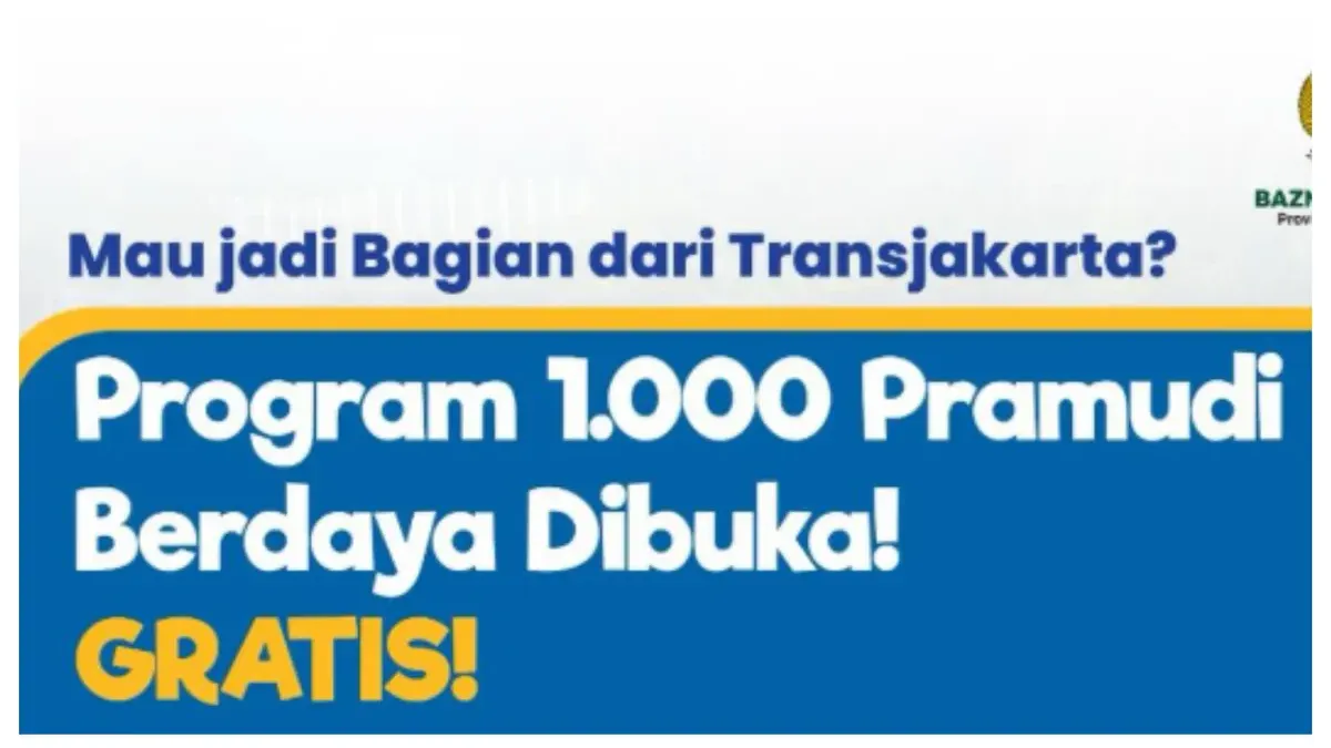 Program 1000 Pramudi Berdaya Resmi Dibuka GRATIS (Sumber: Instagram @dkijakarta)