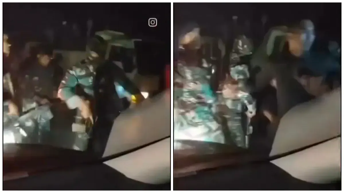 Viral bentrokan Aceh vs TNI (Sumber: Kolase x@indepensumatera | Foto: Kolase x@indepensumatera)