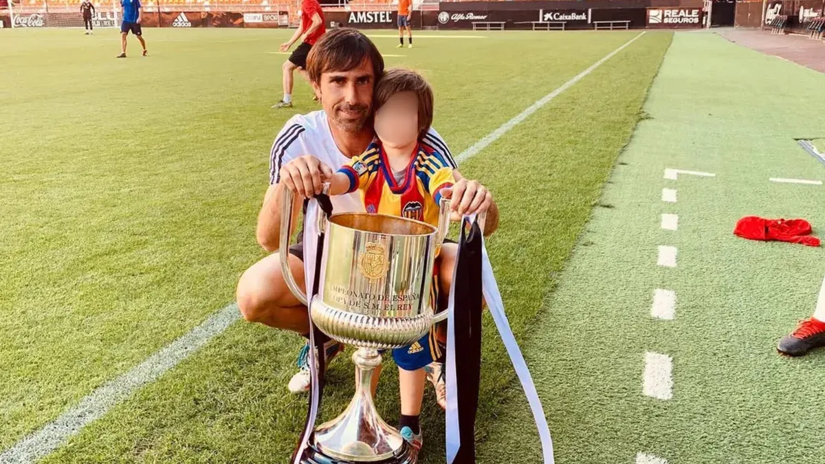 Almarhum Fernando Martin dan Anaknya. (Sumber: Instagram.com/@fernando21martin)