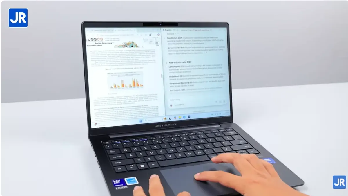 Keunggulan Laptop Asus Expert Series. (Sumber: youtube.com/@JagatReview)