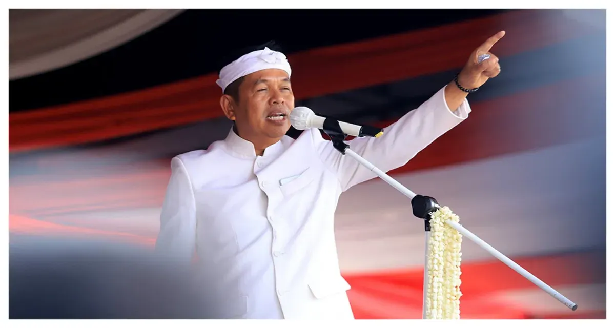 Gubernur Jawa Barat Dedi Mulyadi (Sumber: setda.bogorkab.go.id)