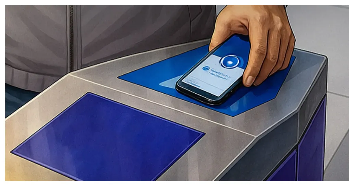 Cara Menggunakan QRIS Tap (Sumber: Instagram @lrt_jabodebek)
