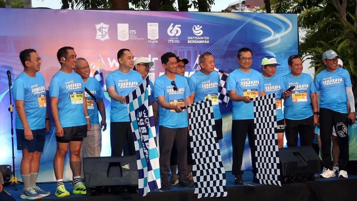 3.000 pelari ramaikan wondr Surabaya ITS Run 2025. BNI, ITS, dan Pemkot Surabaya bersinergi dorong ekonomi lokal, gaya hidup sehat, dan transaksi digital.