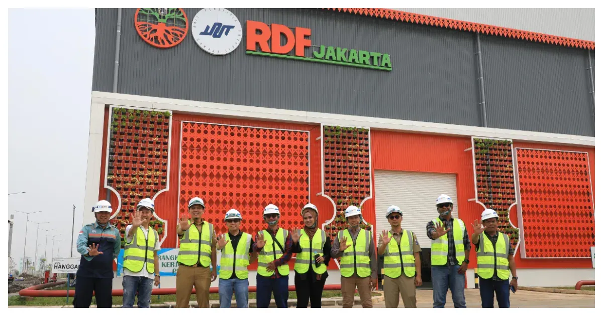 RDF Plant Rorotan (Sumber: lingkunganhidup.jakarta.go.id)