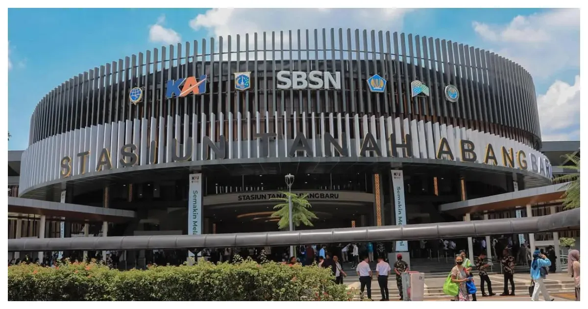 Peresmian Stasiun Tanah Abang Baru (Sumber: Instagram @pramonoanungw)
