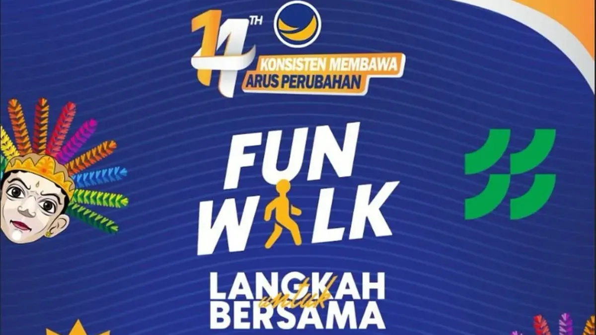 Info Rekayasa lalu Lintas di Jakarta Pusat Selama Funwalk Partai Nasdem Berlangsung (Sumber: Instagram.com/@dishubdkijakarta)