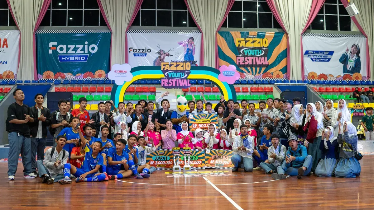 Yamaha Fazzio Guncang Bogor! Ribuan Gen Z Tunjukkan Bakat dan Kreativitas
