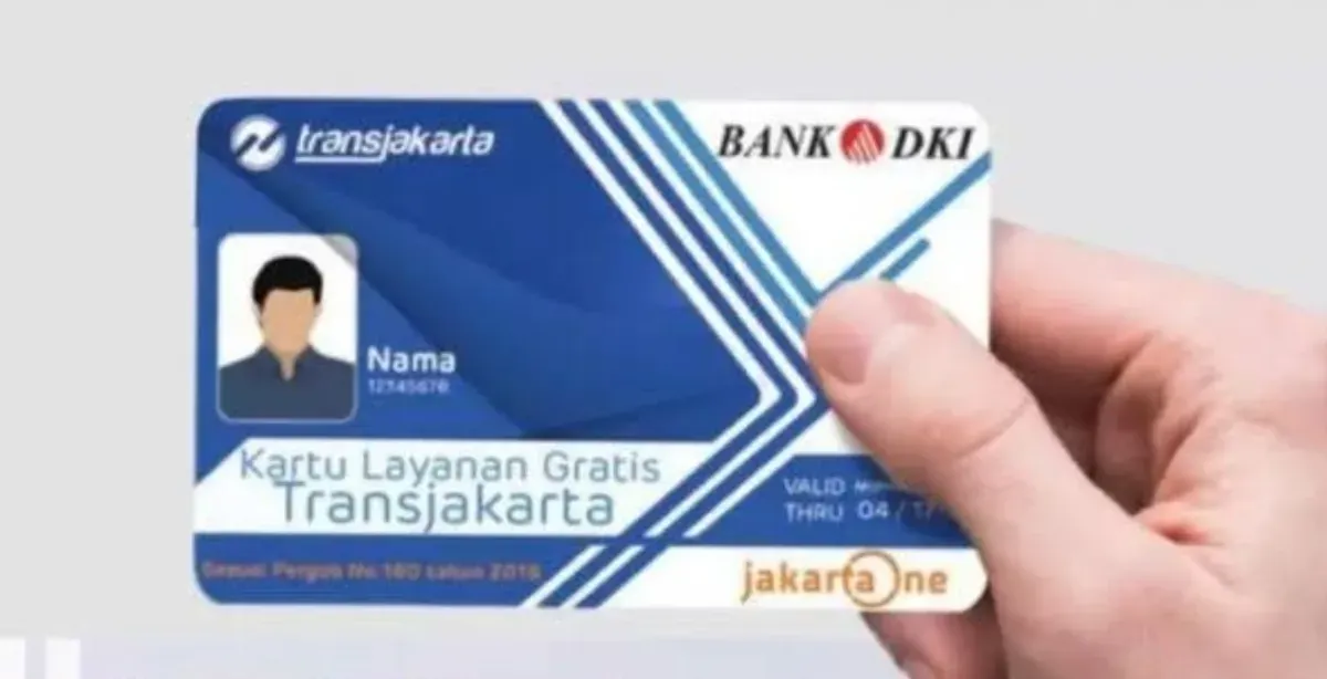 Kartu Layanan Gratis (KLG) Naik Transportasi Umum di Jakarta (Sumber: Instagram @buswayfansclub)