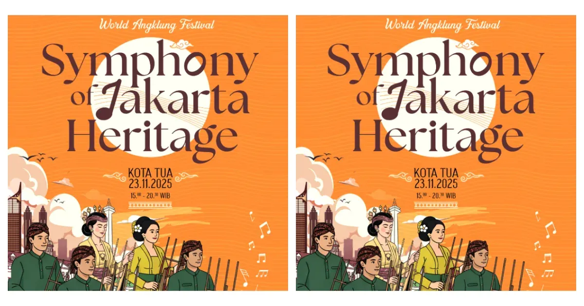 World Angklung Festival 2025 (Sumber: Istimewa/ beritajakarta.id)