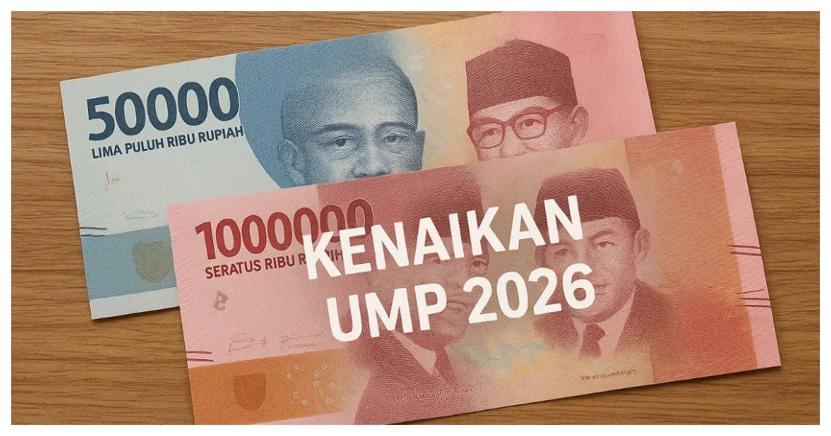 Ilustrasi. Kenaikan UMP 2026 (Sumber: Generative AI)