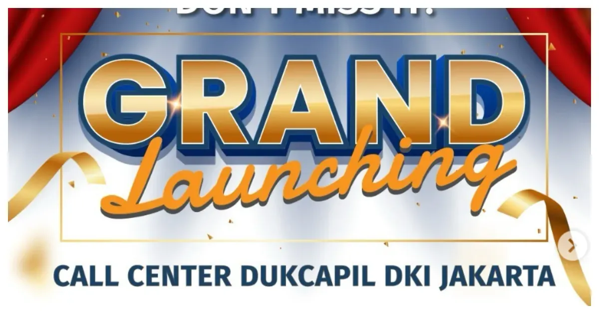 Call Center Dukcapil DKI Jakarta (Sumber: Instagram @ dukcapiljakarta)