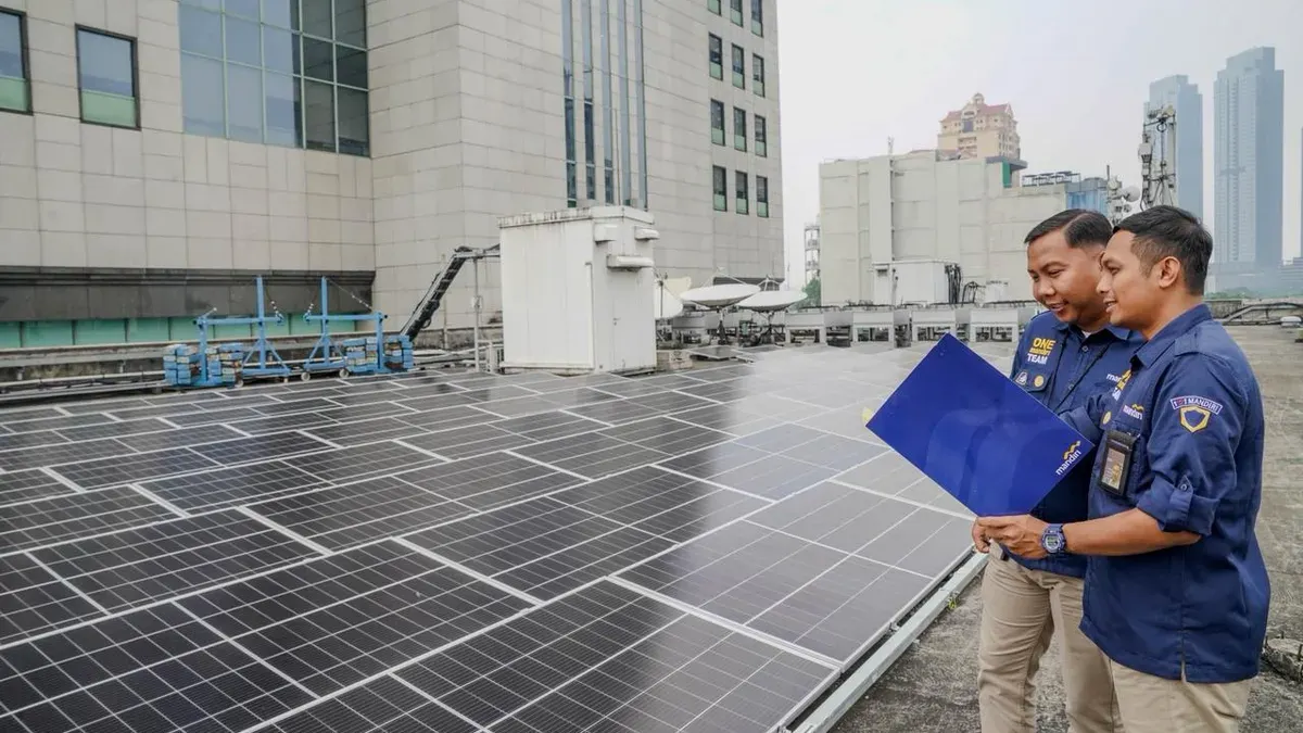 Gaspol Danai Energi Terbarukan, Pembiayaan Hijau Bank Mandiri Tembus Rp 13 Triliun