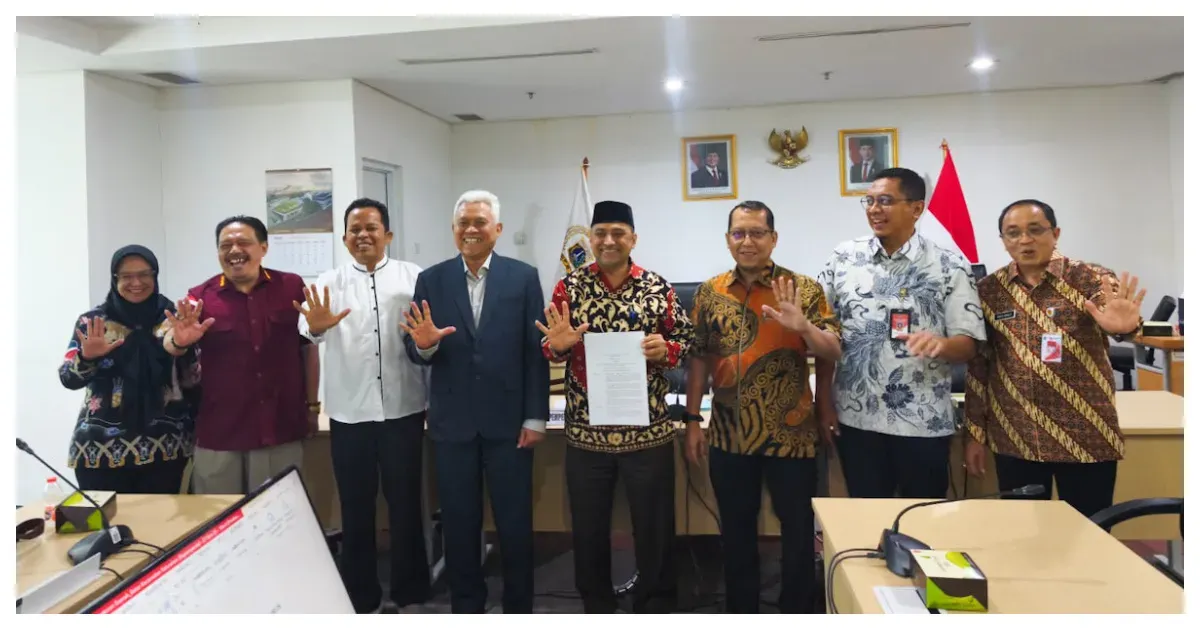 Pembahasan Raperda Penataan Wilayah Jakarta Selesai. (Sumber: beritajakarta.id/ Fakhrizal Fakhri)
