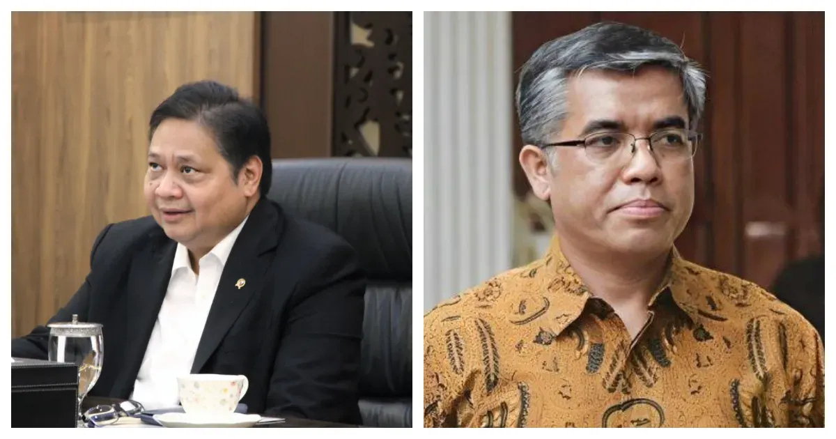 Menko Perekonomian Airlangga Hartarto dan Menaker Yassierli (Sumber: ekon.go.id dan disnaker.semarangkota.go.id)
