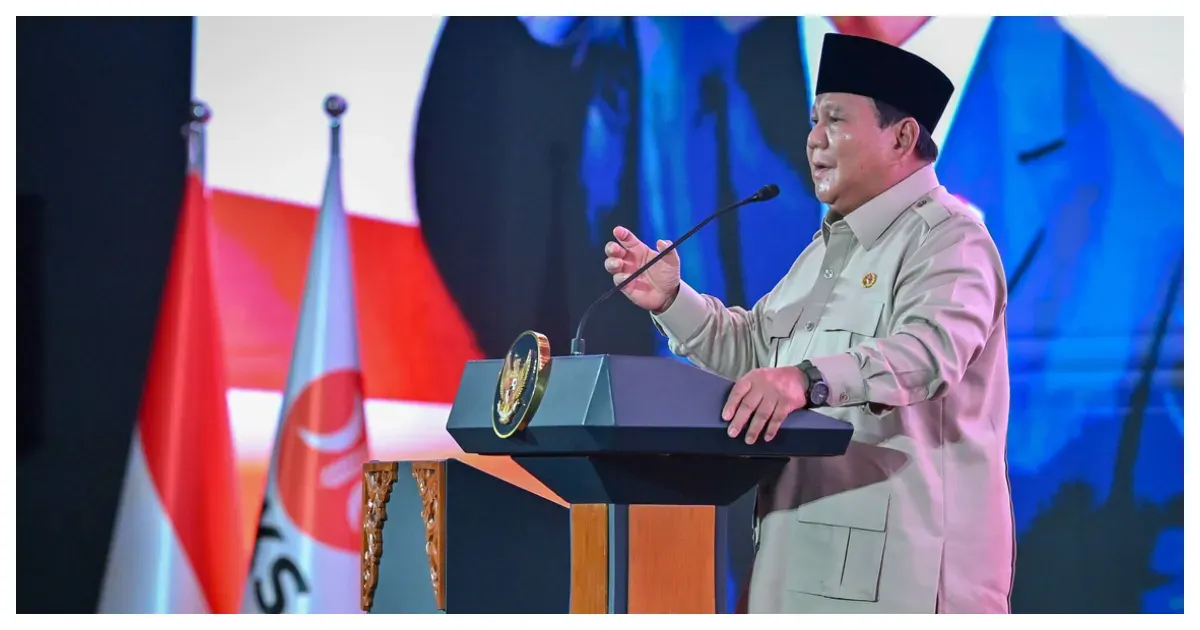 Presiden Prabowo Subianto (Sumber: pks.id)