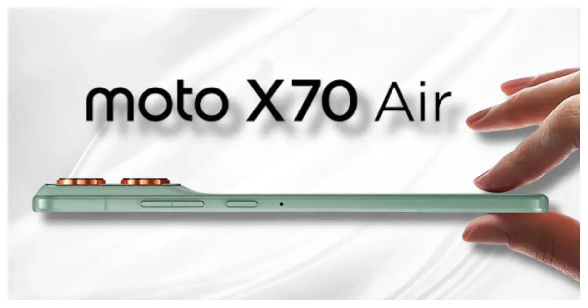 Motorola Moto X70 Air (Sumber: yugatech.com)