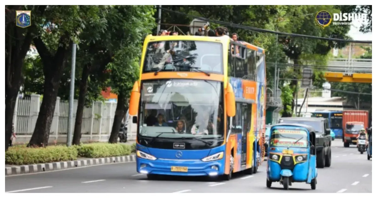 Bus Open Top Tour of Jakarta Heritage Resmi Diluncurkan (Sumber: Instagram @dishubdkijakarta)